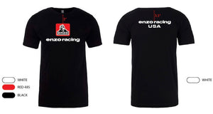 "CLASSIC" ENZO RACING BLACK WITH RED T SHIRT